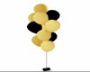 #Gold/Black Balloons