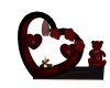 {LS} Heart fireplace