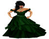 Fantasy Green Wedd Gown