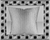 {SP} SIlver Throw Pillow