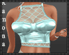 Dya Teal Neon Top