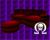 DH Snuggle Sofa Red