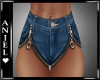 A♥ Zipper Shorts/RL