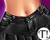 T! Leather Mini Skirt 1