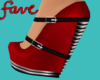 Red&Silver Wedges