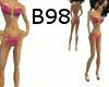 [B98]PinkKnitBlingBikini
