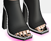 Black Boot heels