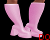 PINK LONG BOOTS