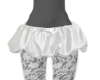 White Lace Skirt+tights