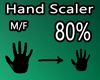 Hand Scaler 80% M/F