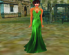 Emerald Halter Gown