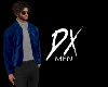 DXMen Leather Blue Grey