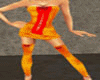 orange dress body