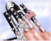 Kuromi Nails