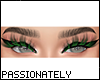 green lashes