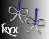 ! COBALT BLUE EARRINGS