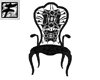~F~ Dark Kitty Chair