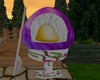 Purple Dyed Egg Seat