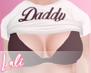 L| Daddy Shirt + Bra