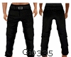 [Gio] CASUAL PANTS BLACK