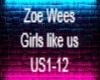 Zoe Wees Girls like us