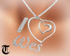 I Love Wes Necklace