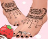 Black Tattoo Feet