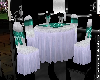 Teal Wedding Table