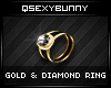 qSB! Gold & Diamond RING