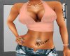 Salmon Halter top