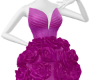 Vi Lilac roses dress