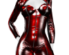 Red Shiny Catsuit