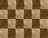 Creme Checkered Rug