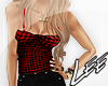 ! Plaid Sweetheart Tank