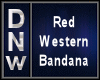 Western Red Bandana