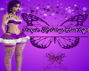 Purple Holiday Stockings