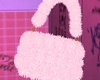 S! Fur Purse Pinku