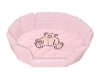 .D. Pink Bear Furry Bed