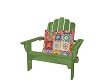 Festive Adirondack Chair