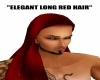 Elegant Red Long Hair