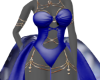 Sapphire Goddess Gown