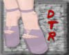 ~DTR~ Lilac Spiked Plat