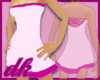 Pink Tieback Dance Dress