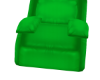 [S]Sofa single green