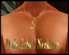 Male Gold S Neckless