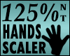 Hands Scaler 125% M/F