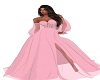 Pink & Sliver Wedd Gown