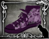 *SK* Camo Shoes Purple