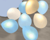 JZ Blue Floor Balloons