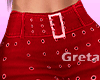 G★Red Belt Skirt